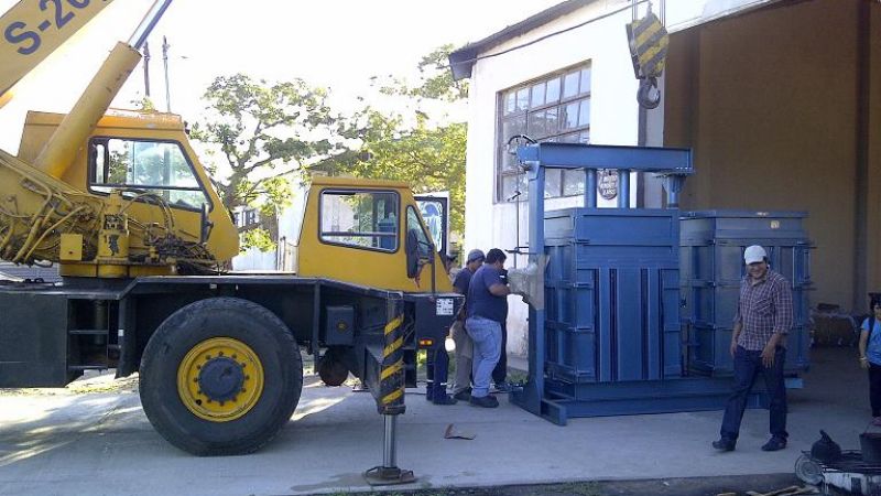 Nueva Enfardadora en la Planta de RSU