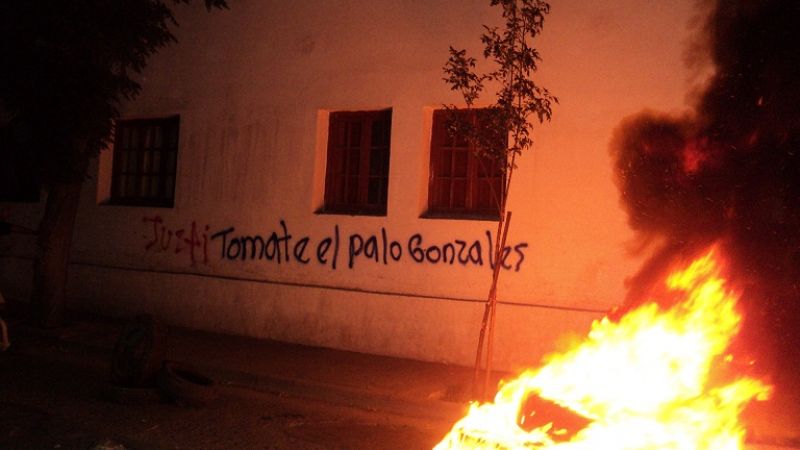 Revuelta popular contra la Justicia de Santa María