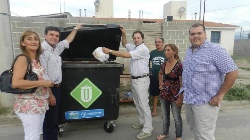 Se instalaron 20 contenedores nuevos en la zona norte 