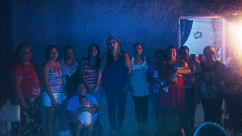 Veaute festejó junto a las Mujeres del Barrio San Antonio Sur 