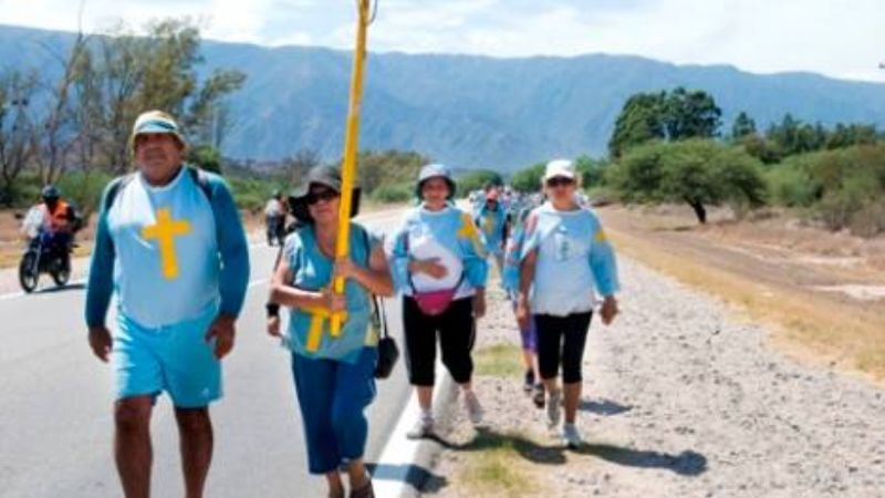 Aluvión de peregrinos: hasta las 14, ingresaron más de 57 mil personas