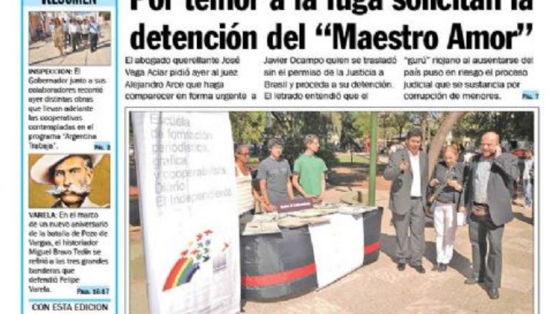 Abogado riojano pide se detenga al “Maestro Amor”