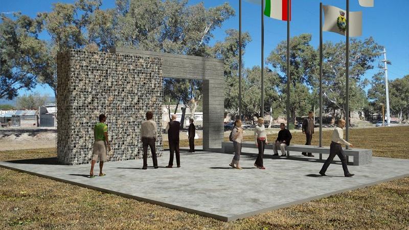 Construyen monumento homenaje a inmigrantes italianos