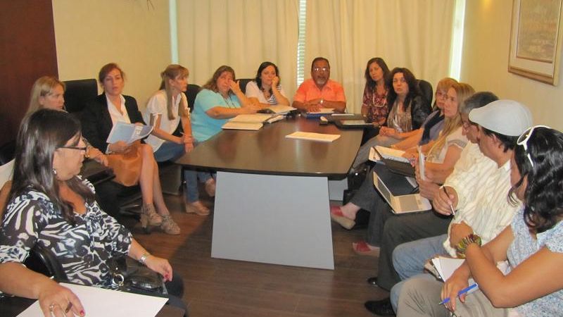 Diputados recibieron a los gremios docentes