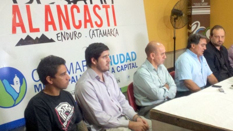 Se presentó el “Desafío  al Ancasti” del enduro