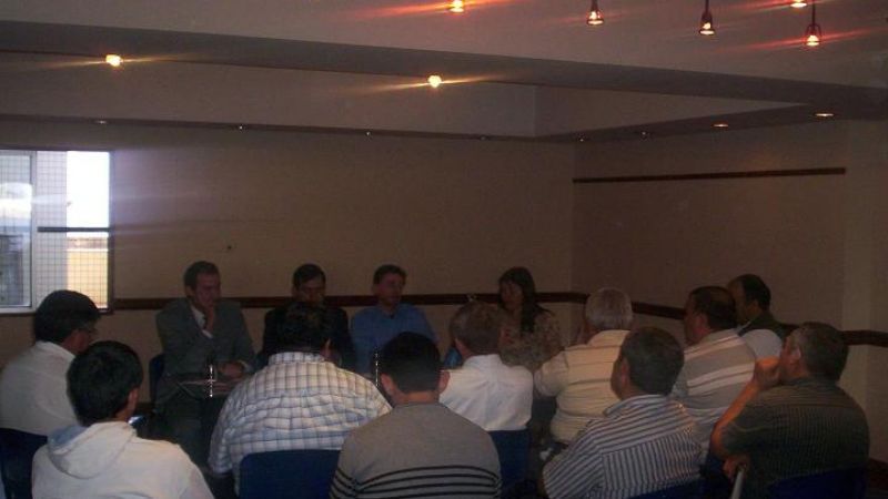 Todo listo para recibir a los peregrinos