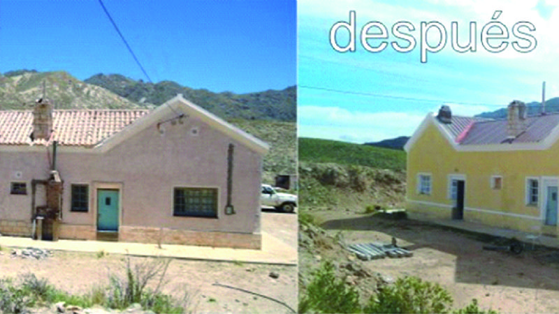 Con aportes mineros, la escuela de Capillitas recupera su brillo