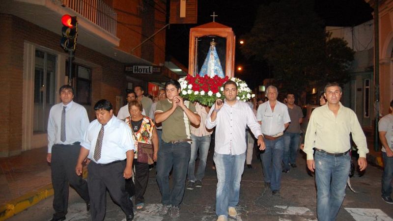 Legislativos rindieron homenaje a la Virgen del Valle