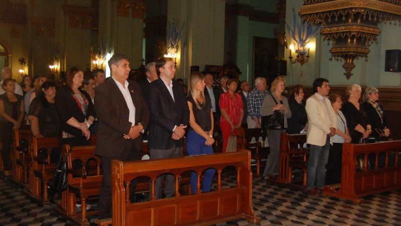 Legislativos rindieron homenaje a la Virgen del Valle