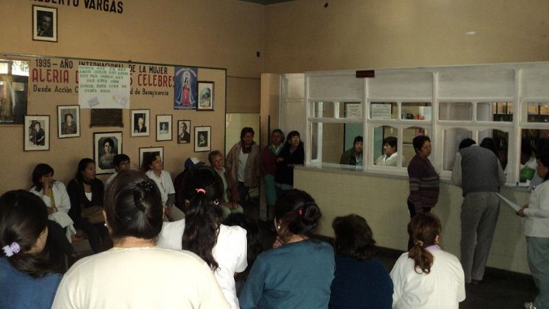 Continúan las medidas de fuerza en el hospital de Santa María