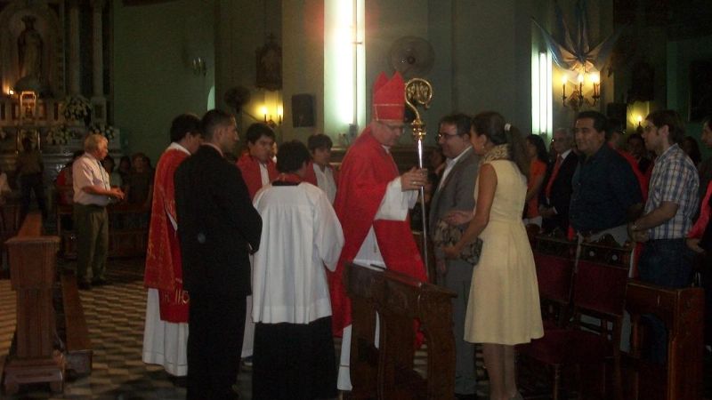 Homenaje de los intendentes a la Virgen del Valle