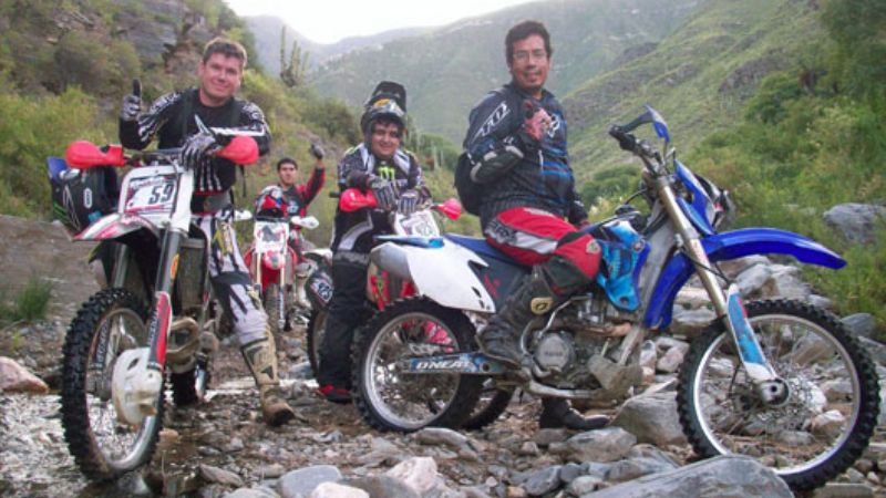 El Enduro del Verano arrancó con lluvia y el granizo en Las Juntas