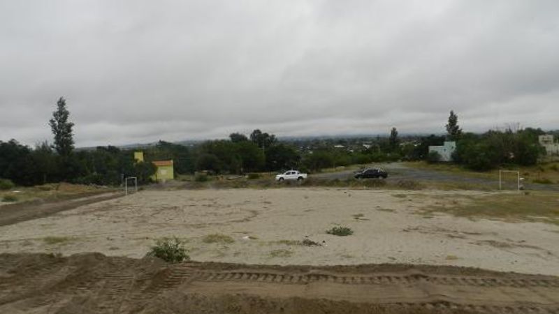Construyen un predio deportivo en la zona sur