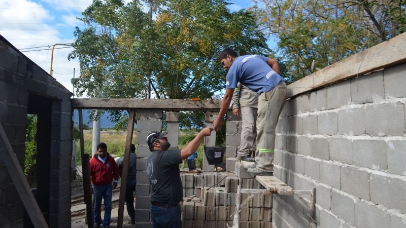 Trabajos solidarios en Valle Viejo
