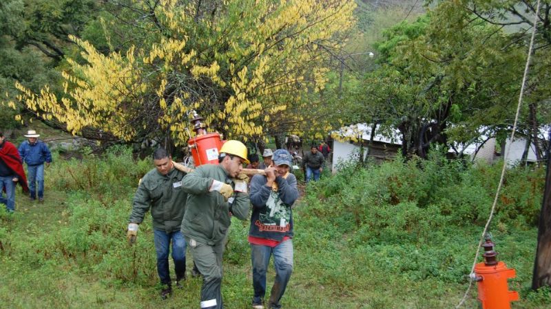 Ec SAPEM llevó solución a paraje en Singuil