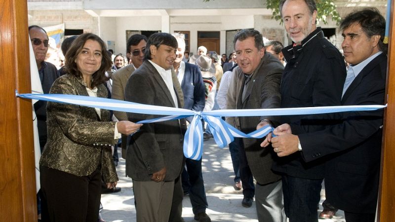 Lucía inauguró un Centro de Control Minero-Ambiental