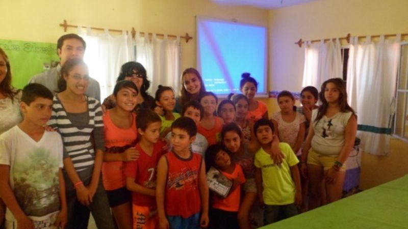 Ambiente dictó charlas a niños del comedor San Jorge