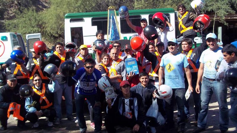 Operativo de prevención y asistencia a peregrinos