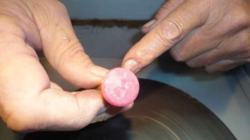 Entrega de rodocrosita