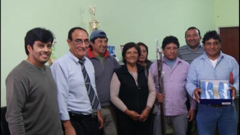 Entregaron una bandera a la agrupación de gauchos “Virgen de Belén”