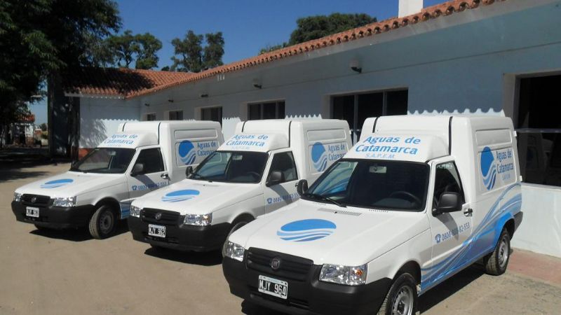 Nuevos móviles de Aguas de Catamarca