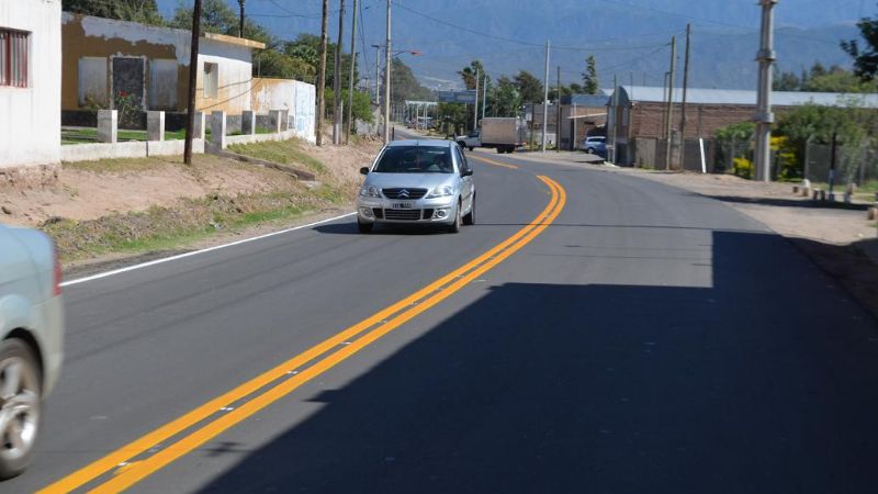 Inauguran ensanche y repavimentación de la ruta provincial Nº 33