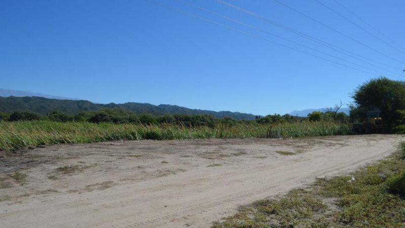 Limpieza de loteos y márgenes del río del Valle