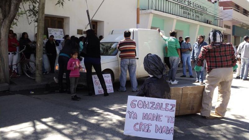 Santamarianos siguen reclamando y responsabilizan a la Corte de Justicia