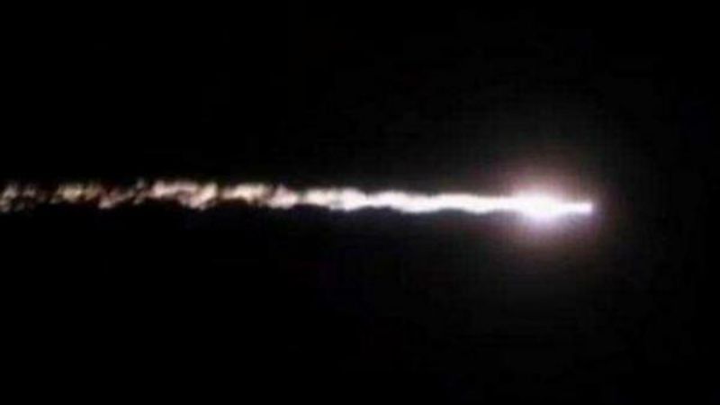 Una extraña bola de fuego iluminó la madrugada del norte de la Argentina.
