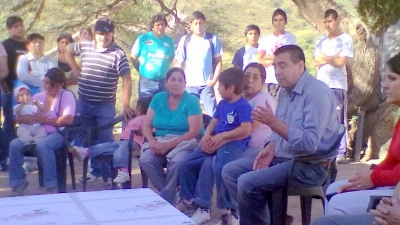 El PJ cumplió actividades en Mutquín y Apoyaco