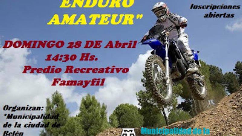 Gran Torneo de enduro amateur en Belén