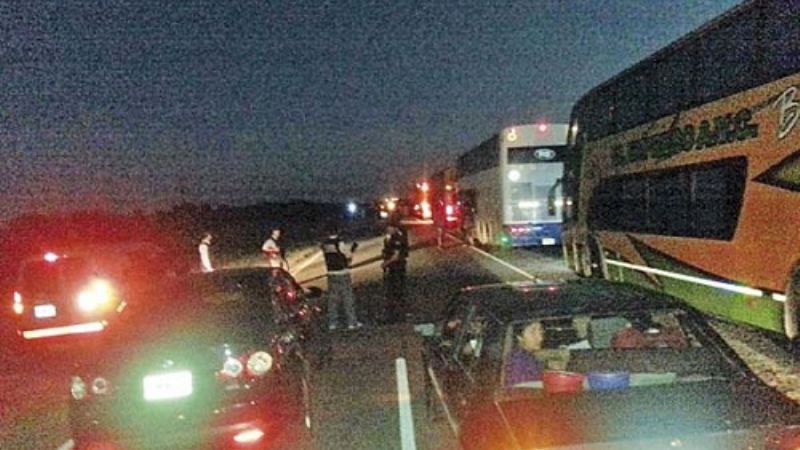 Feroz tiroteo en plena Ruta Nacional N°157