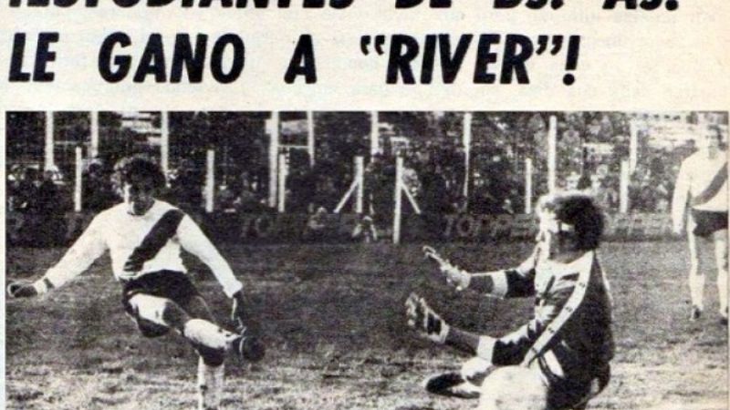 Ni con Ramón, River pudo vencer a Estudiantes (BA)