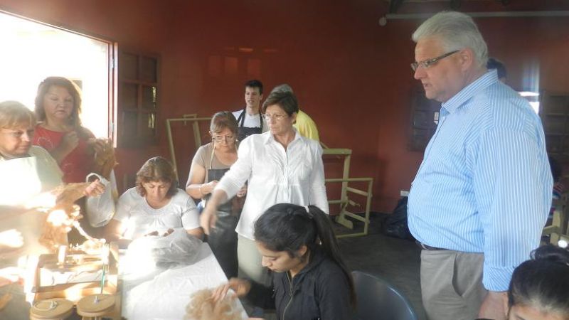 Jalil recibió a Giovanni Bertoni