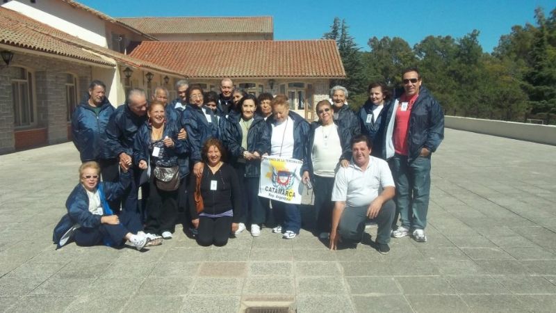 Abuelos, de paseo por las Sierras de Córdoba