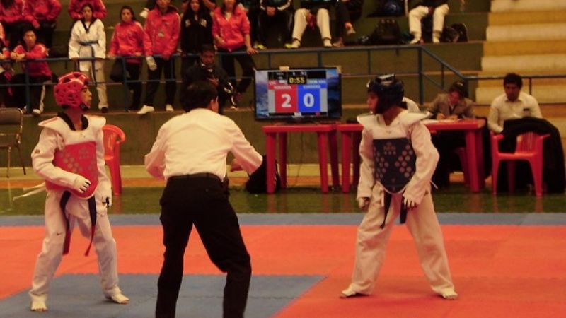 Pasó la primera jornada de combate en Taekwondo