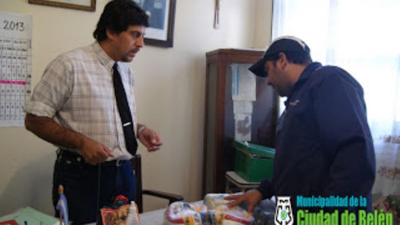 Entregaron pelotas a escuelas de Belén