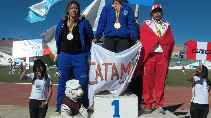 Dos nuevas medallas de oro del atletismo en Oruro