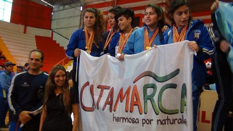 Catamarca se despidió de los trasandinos con las judocas en el podio