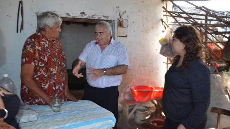 Entregaron siete módulos habitacionales en El Portezuelo