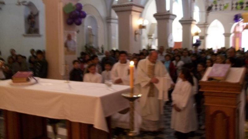 El Obispo tuvo un encuentro con los niños de la Catequesis 