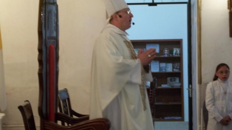 El Obispo tuvo un encuentro con los niños de la Catequesis 