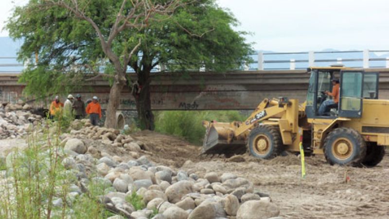 Obras en Santa María durante 2012