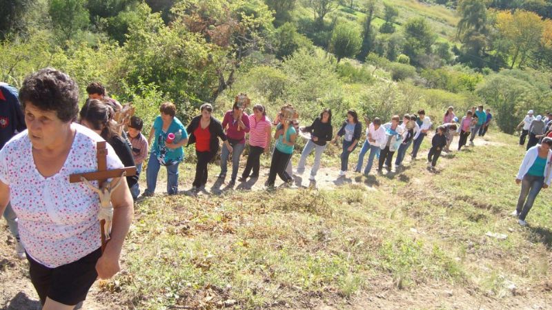 Vía Crucis en Villa Collantes