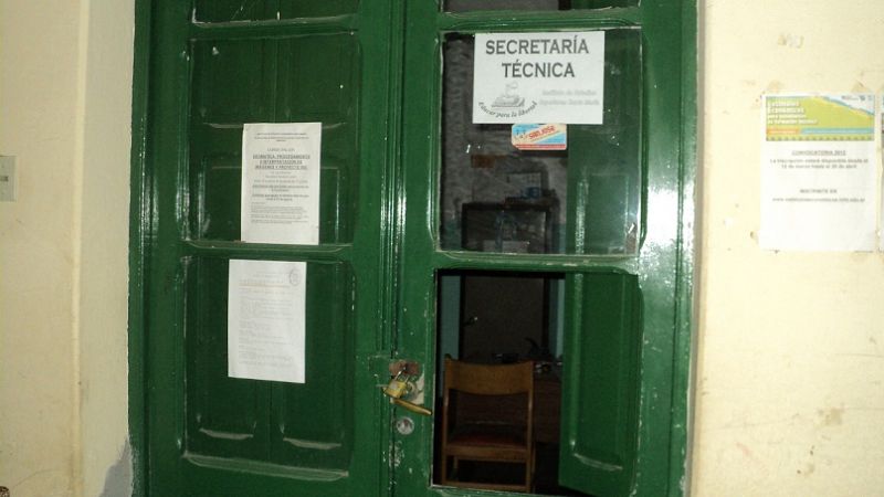 No advirtieron que la caja fuerte estaba en el IES