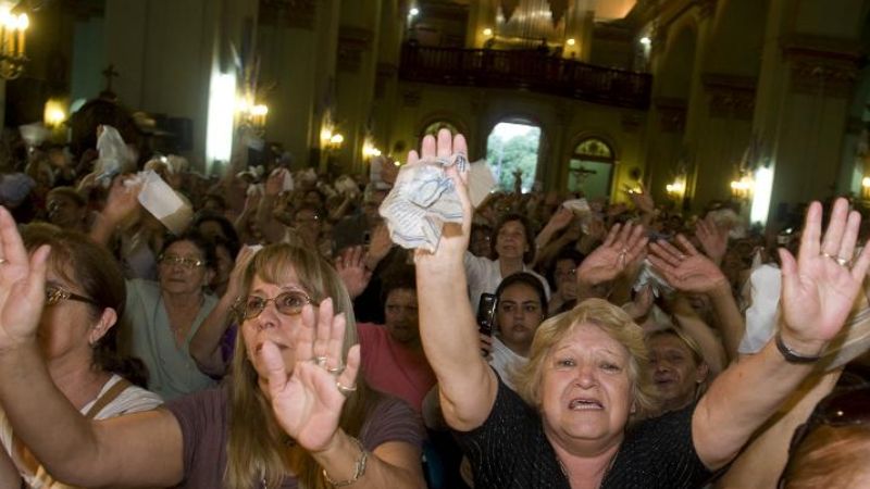 La Gobernadora participó de la Bajada de Virgen