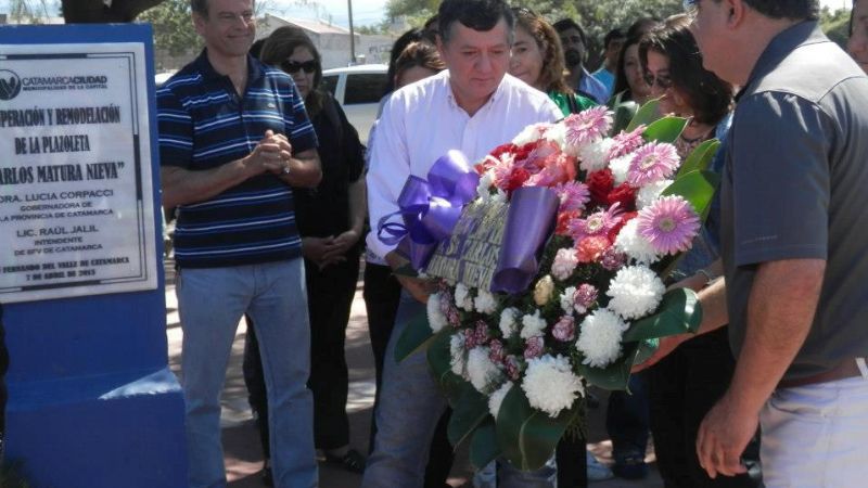 Homenajearon a Matura Nieva