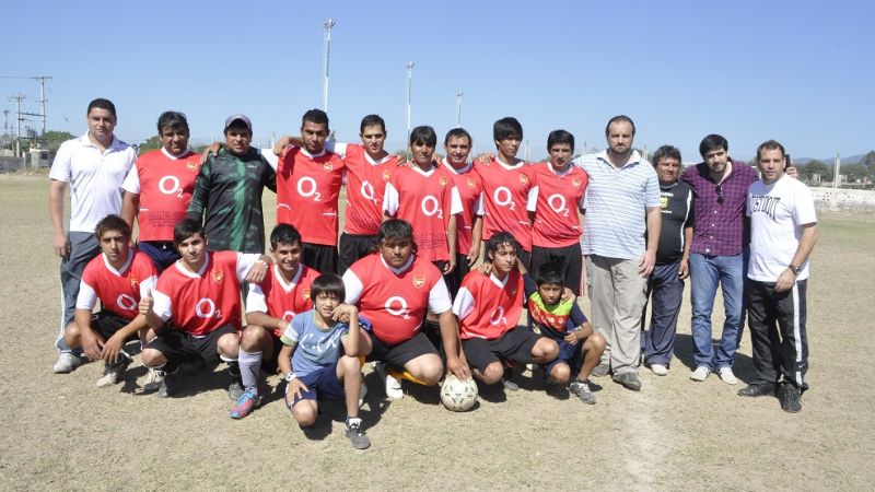 Brumec en la 4ta. fecha del Barrial de fútbol