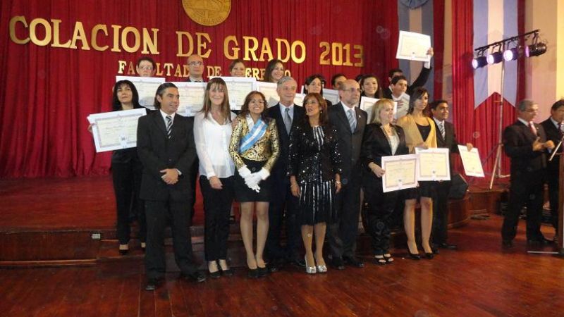 Acto de Colación de Grado en Derecho