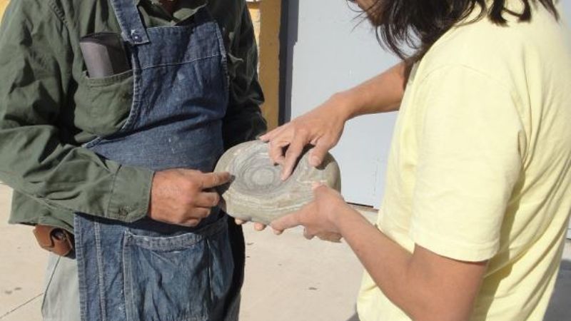 Comenzó el Taller de Tallado en Piedra